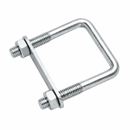 Clema zincata pentru prindere panou bordurat tip U 40 x 40 mm